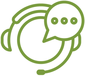 Croft small business contact centre green icon