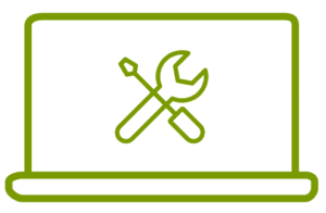 Croft small business IT hardware repair green icon