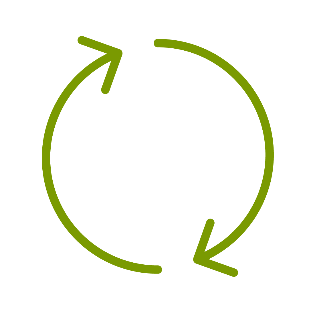 Backup and disaster recovery end downtime icon