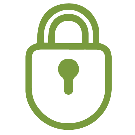 Backup and disaster recovery protect against data risks icon