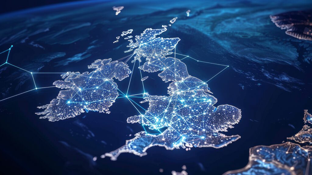 IoT connectivity PSTN switch-off map of UK