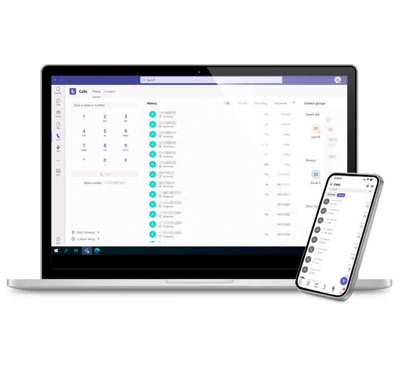 8x8 for Microsoft Teams