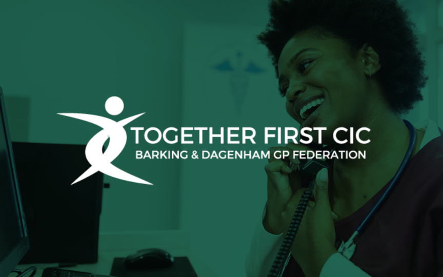 Together First transition to relaible and seamless communication between patients, NHS, urgent treatment centres, and GP partners