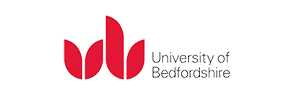 Communications connectivity for education University of Bedforshire logo.