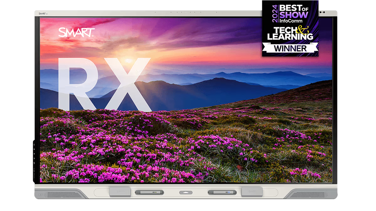 SMART RX interactive display screen.
