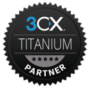 Onsite support for education - 3CX Titanium Partner logo.